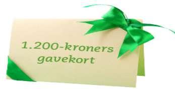 1.200-kroners gavekort